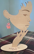 Adorable Orange Floral Fox Earrings-Hypoallergenic and Nickel Fre|3771