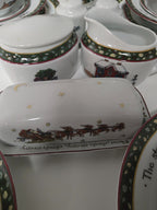 TWAS THE NIGHT BEFORE CHRISTMAS CHINA SET|1578