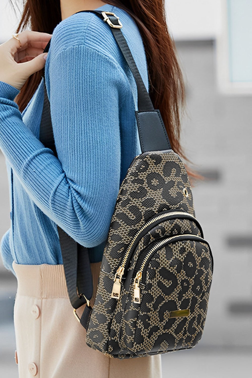 Fierce Leopard Sling|2263