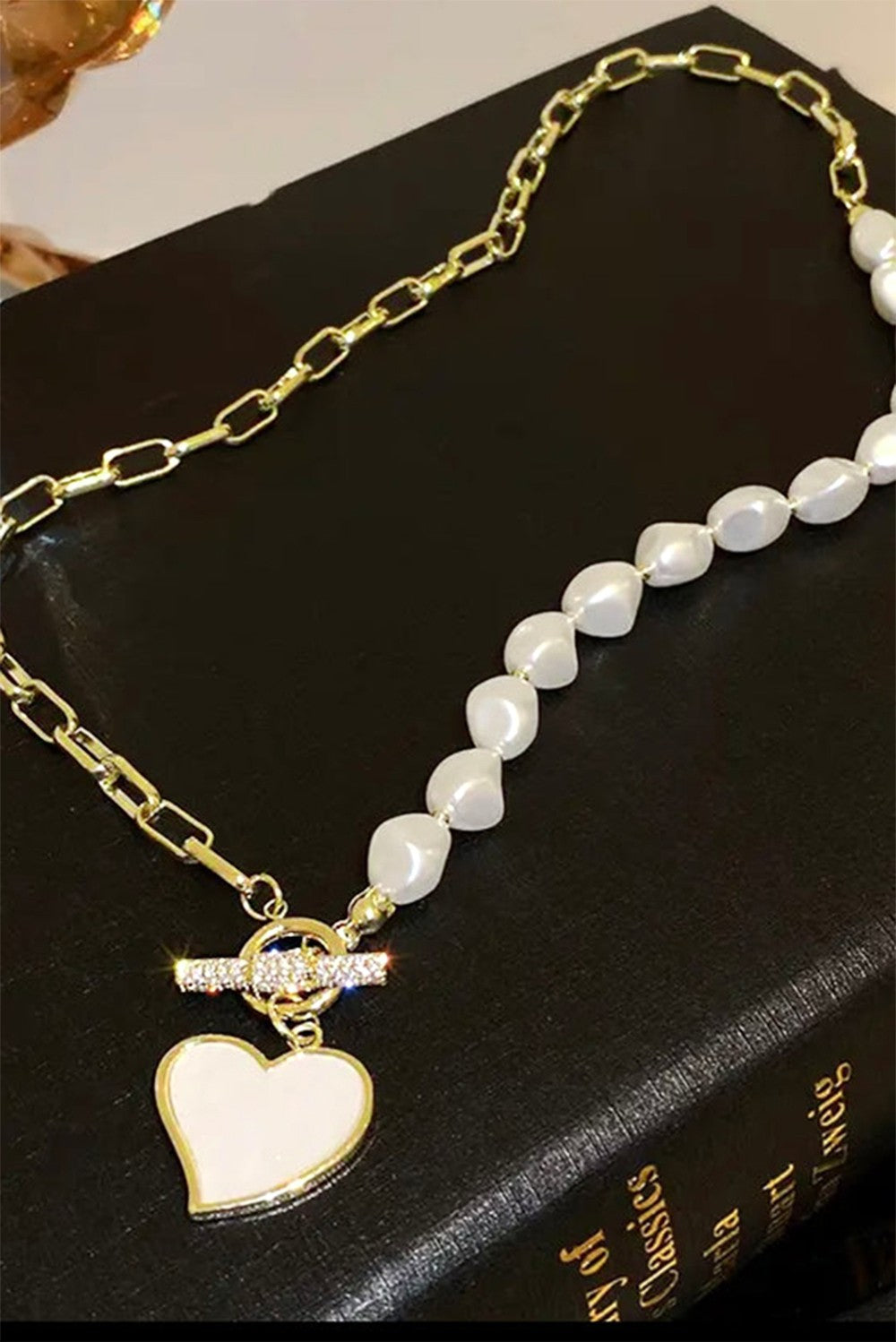 Chic Heartline Necklace|2171