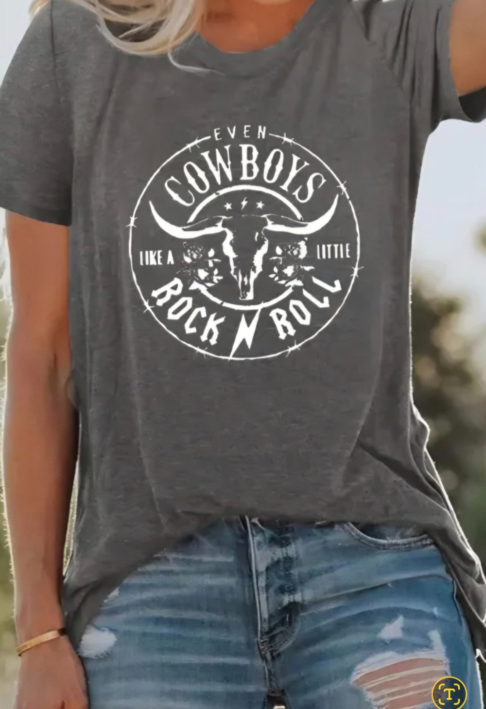 Western Steere Head T-Shirt|2988