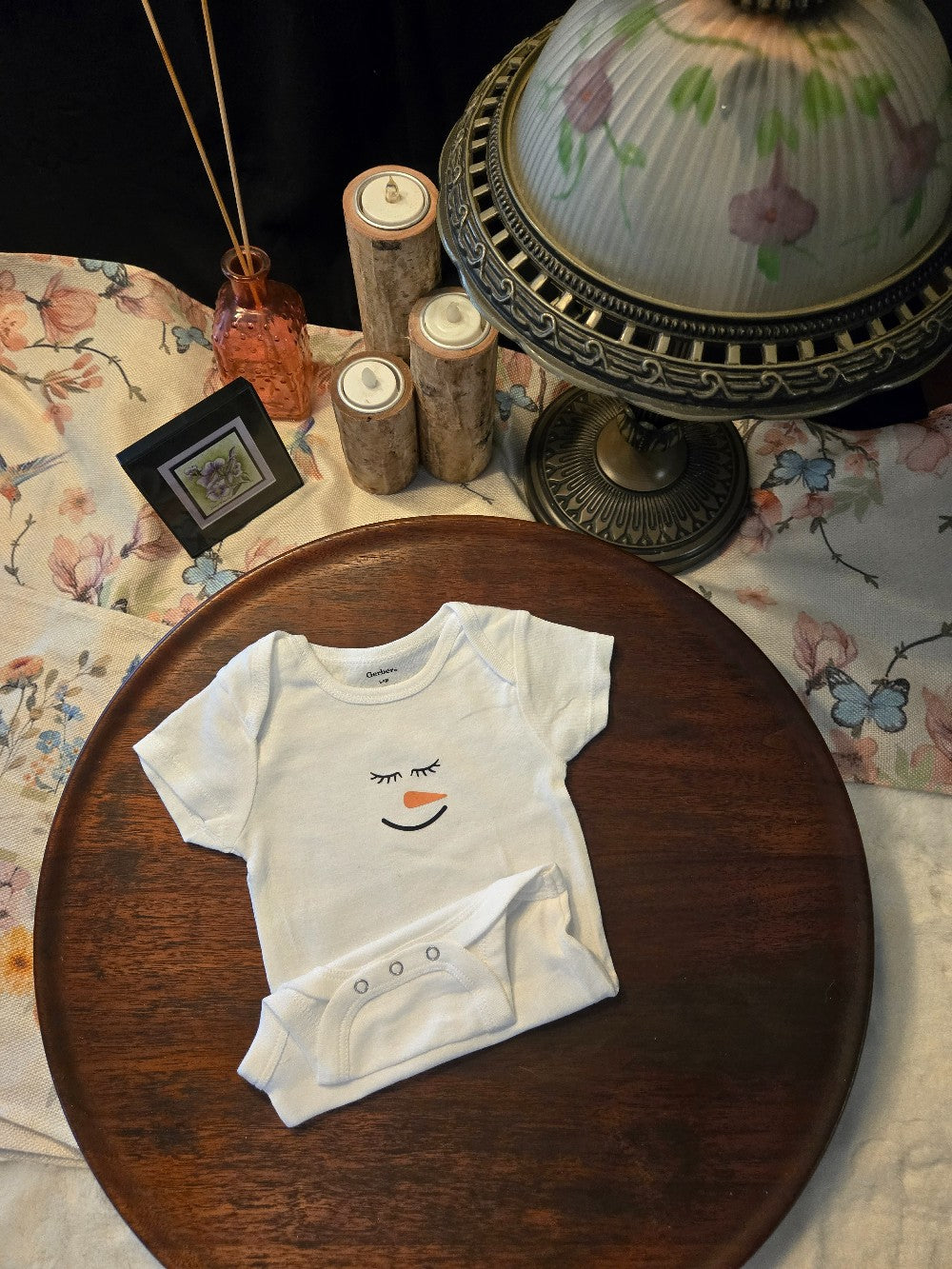 SNOWMAN ONESIE 6-9M|1351