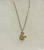 Dainty Swan Pendant Necklace-18” Tarnish Resistant Stainless Steel Chain|3871