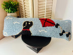 Chandler 4 Corners Black Lab Pillow|2930
