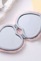 Fluffy Mini Cosmetic Mirror|2313