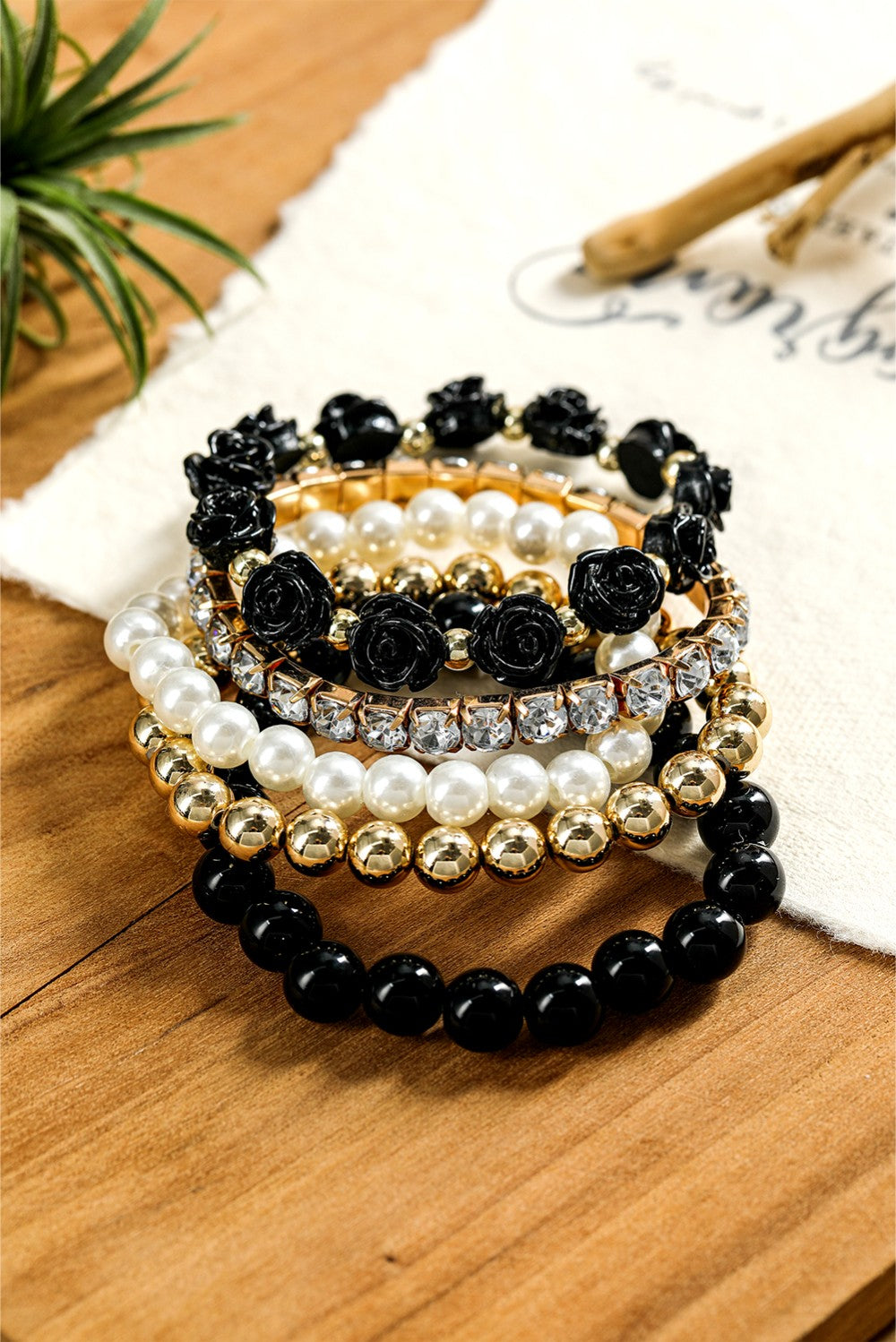 Midnight Bloom Bracelets|2172