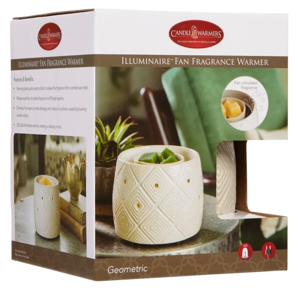 Illuminaire Fan Fragrance Warmer Geometric|2792