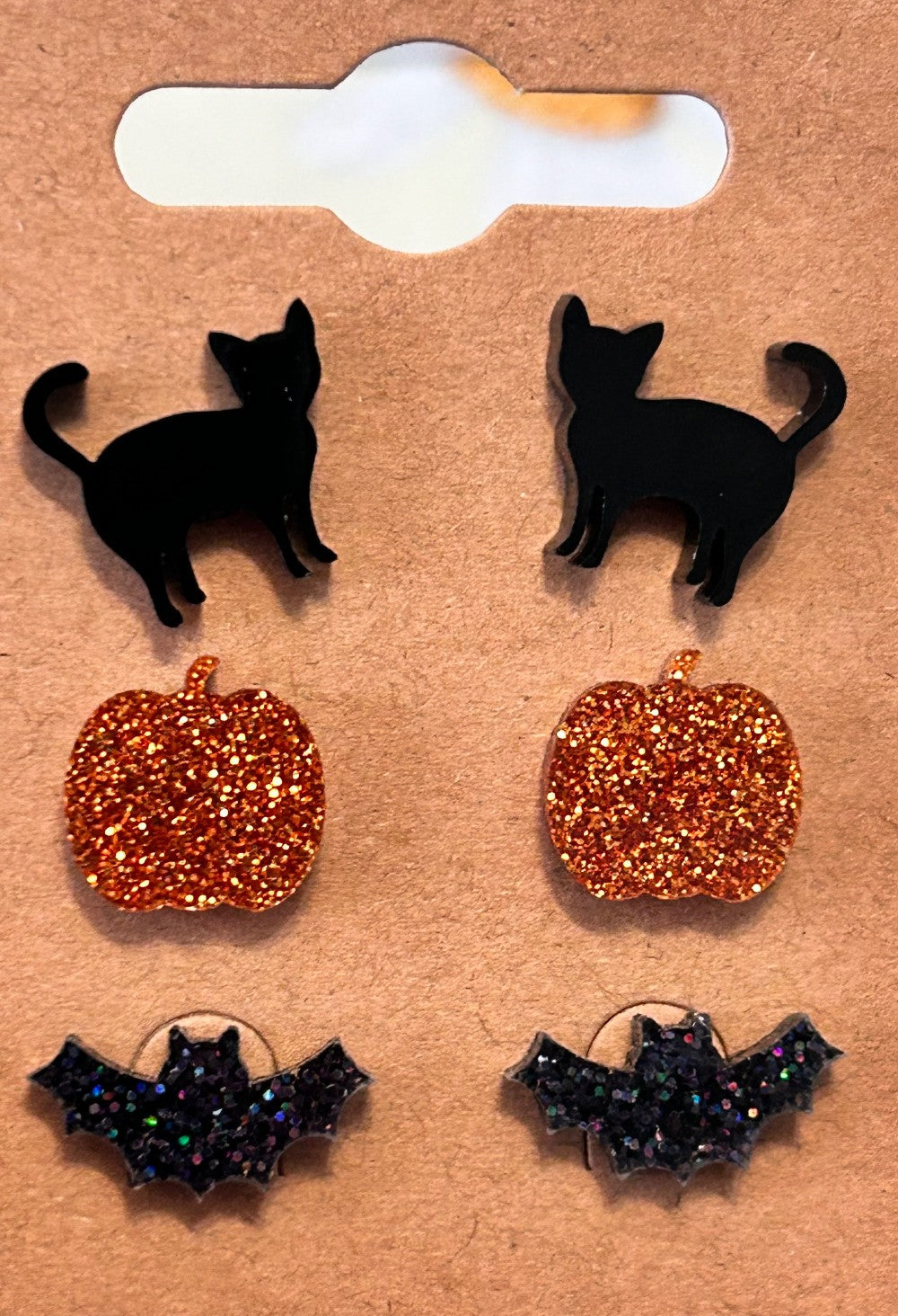 Halloween/Fall Stud Earring Three Pack-Hypoallergenic and Nickel Free|3654