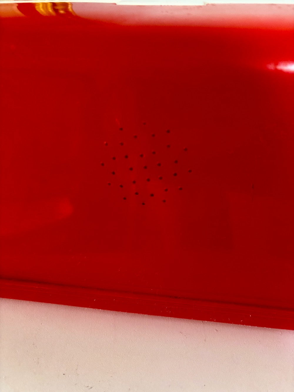 Red MCM Lustro Ware Bread Box SDH|3077