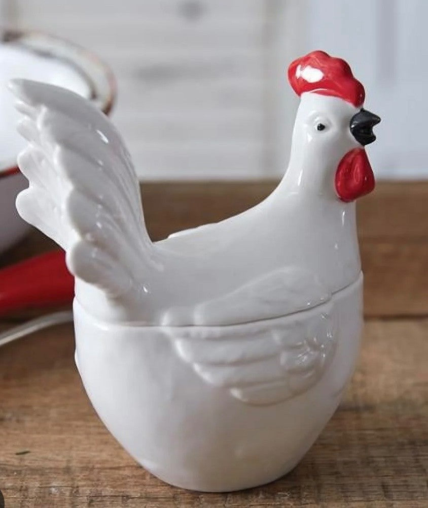 Chicken Container Glass|2824