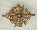 Vintage Pinwheel Brooch-Diamond Shape|809
