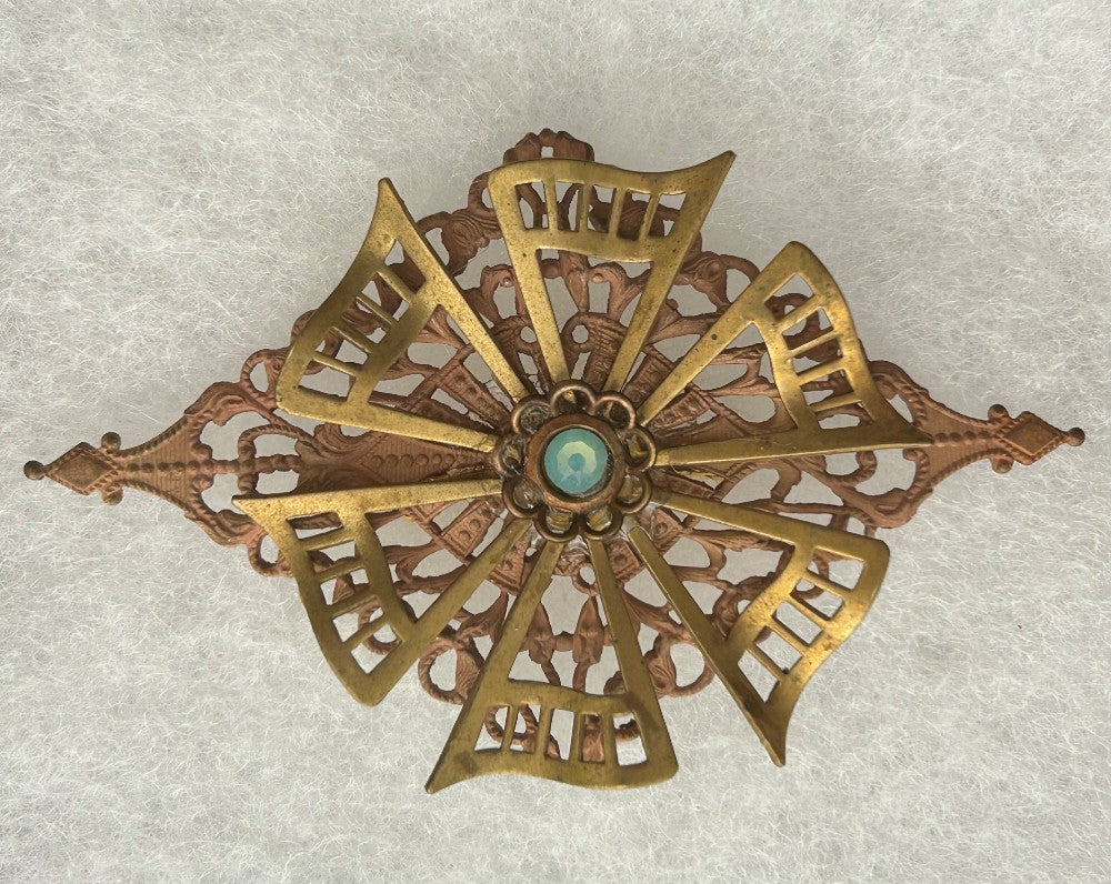 Vintage Pinwheel Brooch-Diamond Shape|809