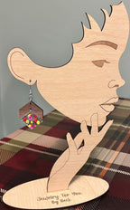 Colorful Tulip Dangle Earrings-Hypoallergenic and Nickel Free|3952