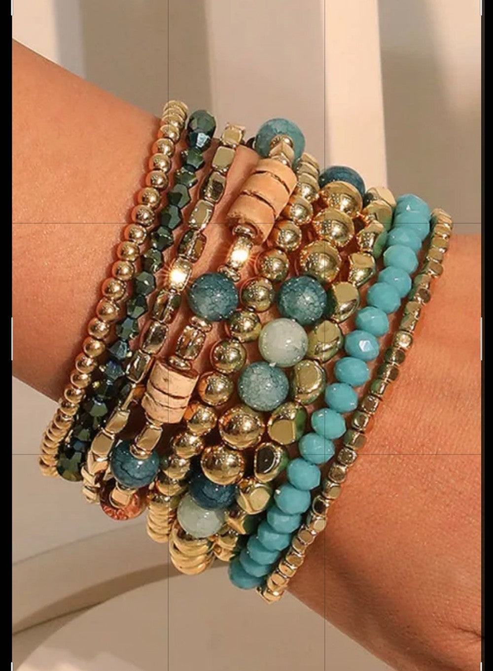 Boho Beaded Multi Layer  Bracelet Set|2903