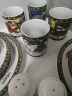 TWAS THE NIGHT BEFORE CHRISTMAS CHINA SET|1577