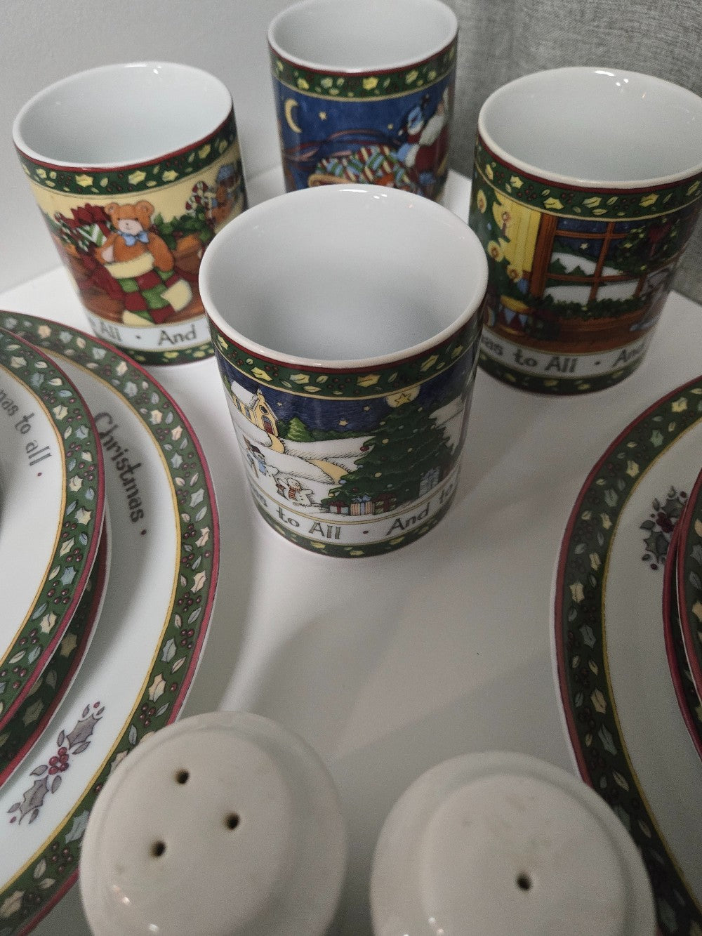 TWAS THE NIGHT BEFORE CHRISTMAS CHINA SET|1577