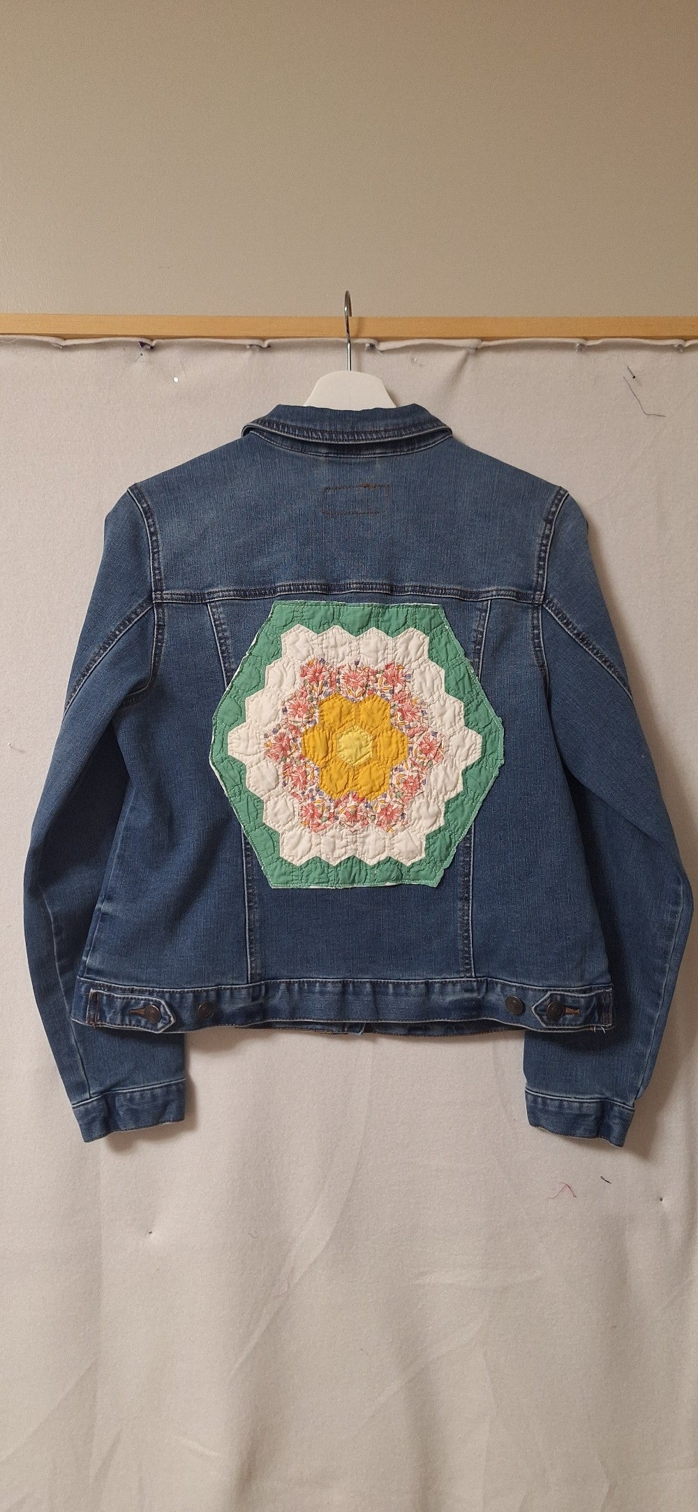 Quilted Jean Jacket|2618