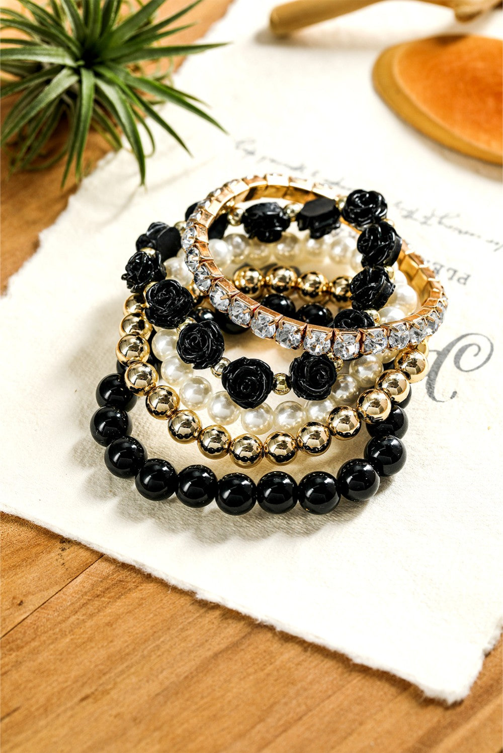 Midnight Bloom Bracelets|2173