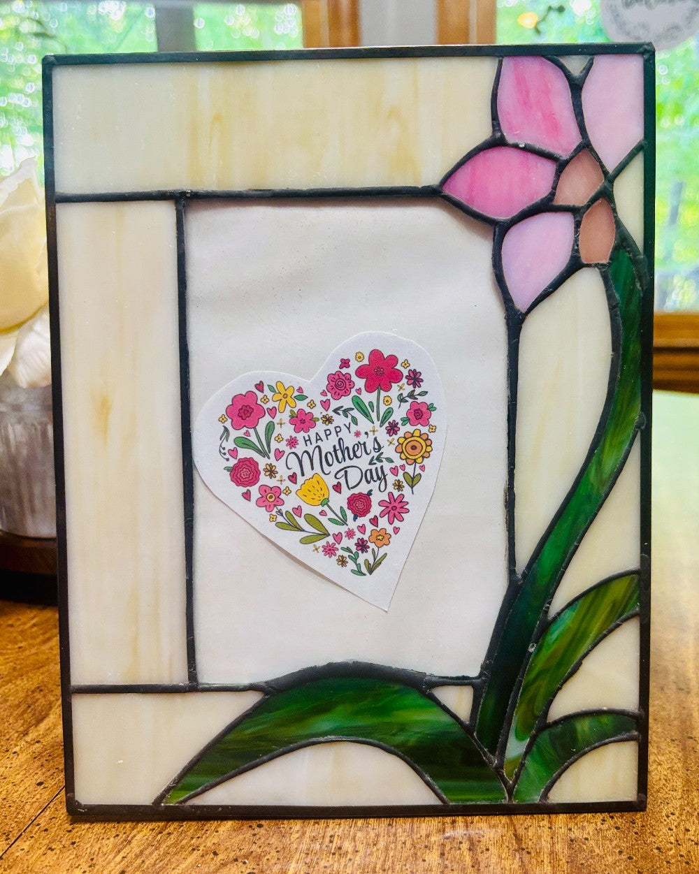 Tiffany Glass Style 4x6 Photo Frame SDH|2909