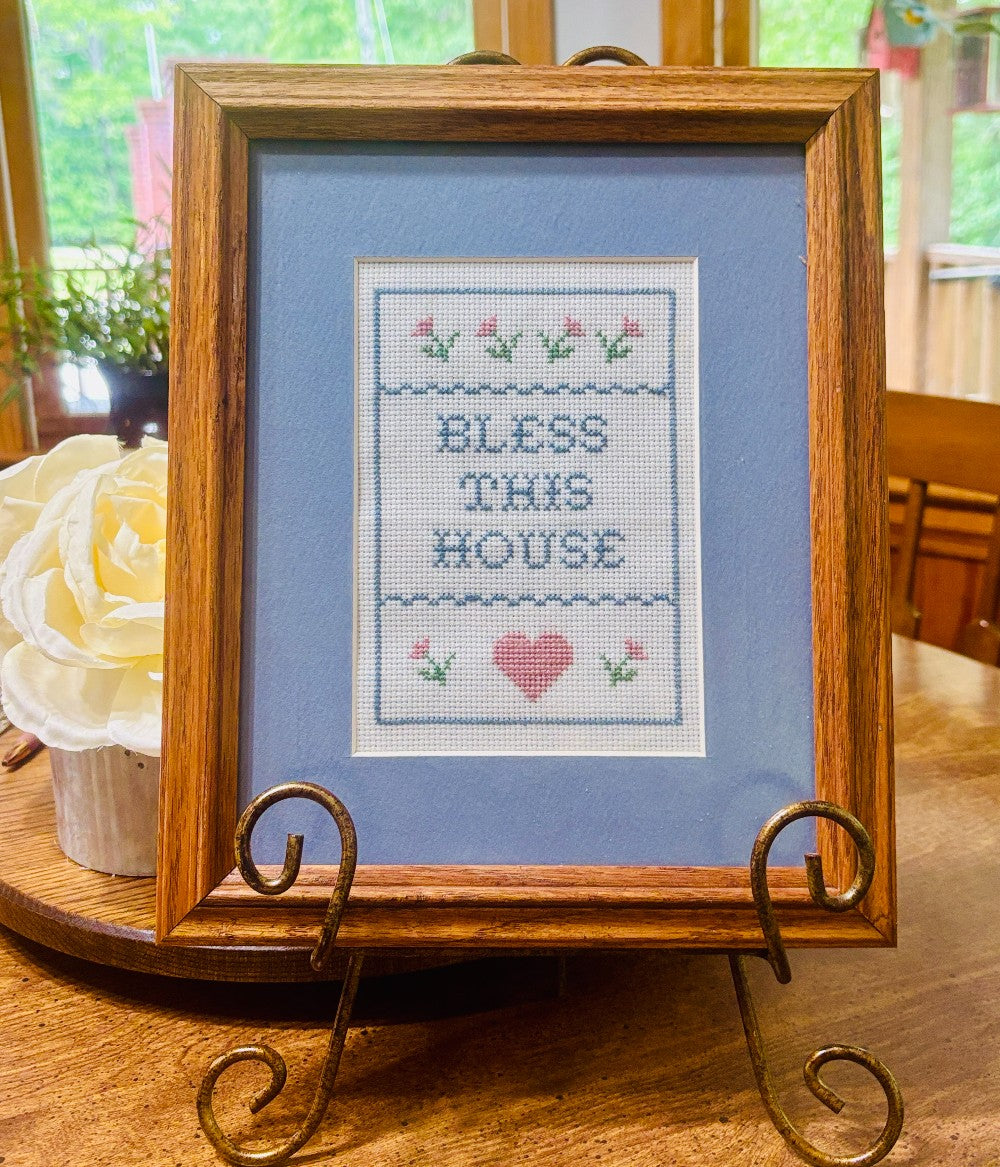 9x12 Framed Cross-Stitch SDH|3095