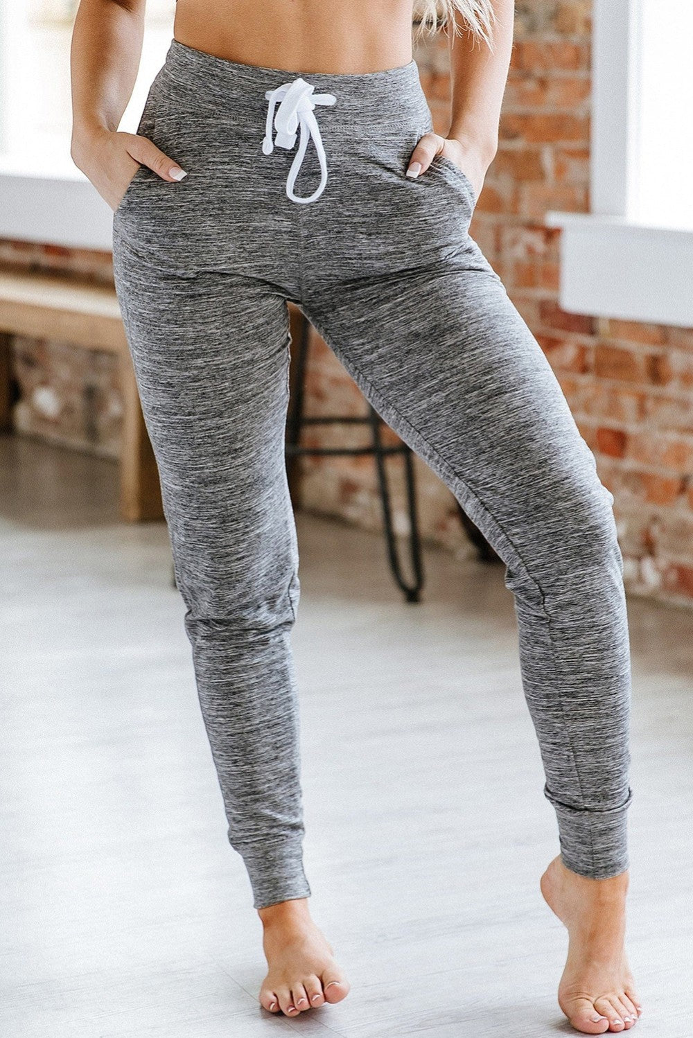 Drawstring Pocket Joggers|2116