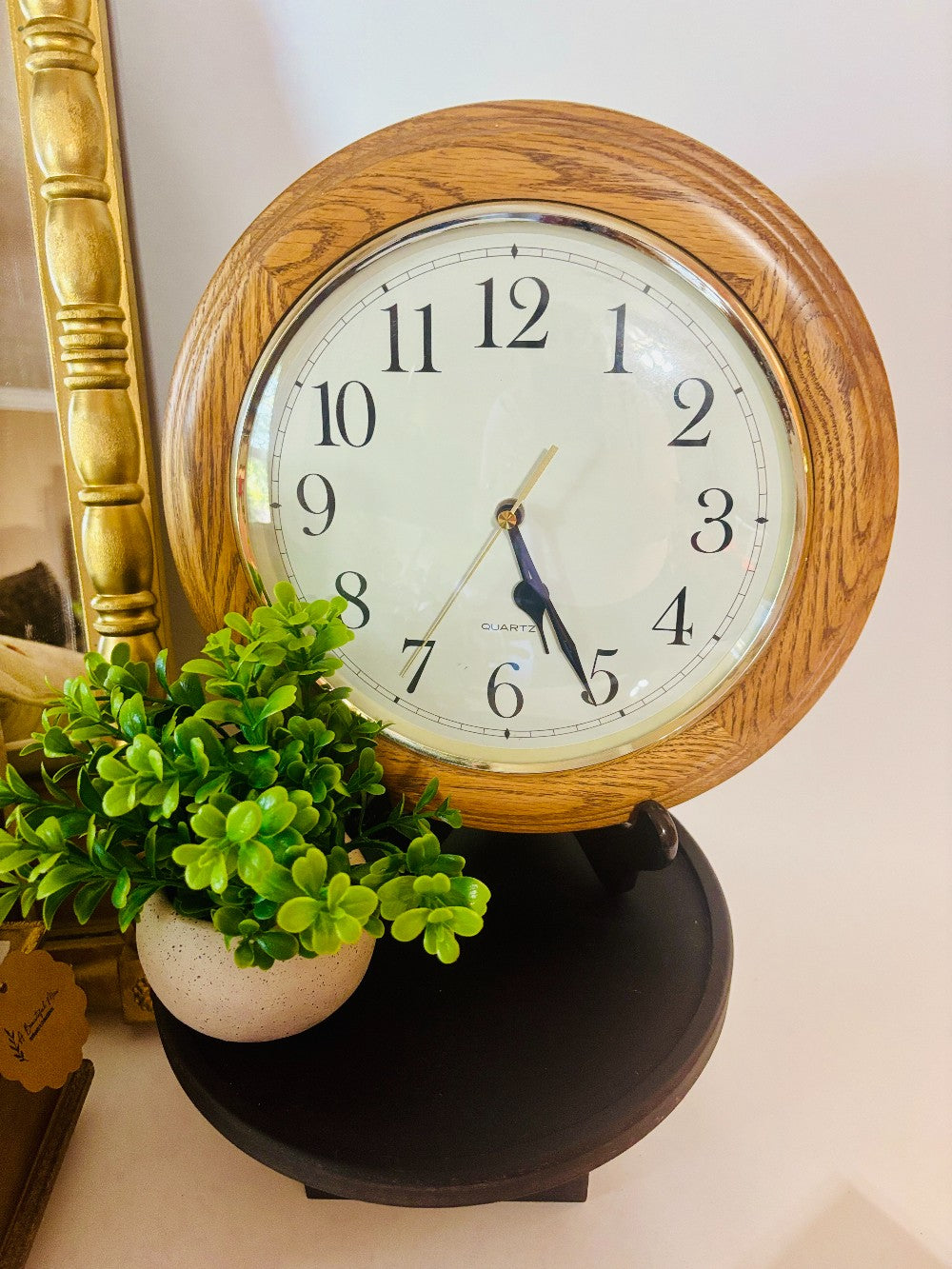 Oak Wall Clock SDH|2976