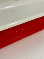Red MCM Lustro Ware Bread Box SDH|3073