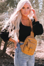 Vintage Khaki Crossbody|2249