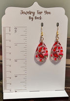 Butterflies, Bees, and Frogs Collage Earrings-Hypoallergenic and Nickel Free|3821