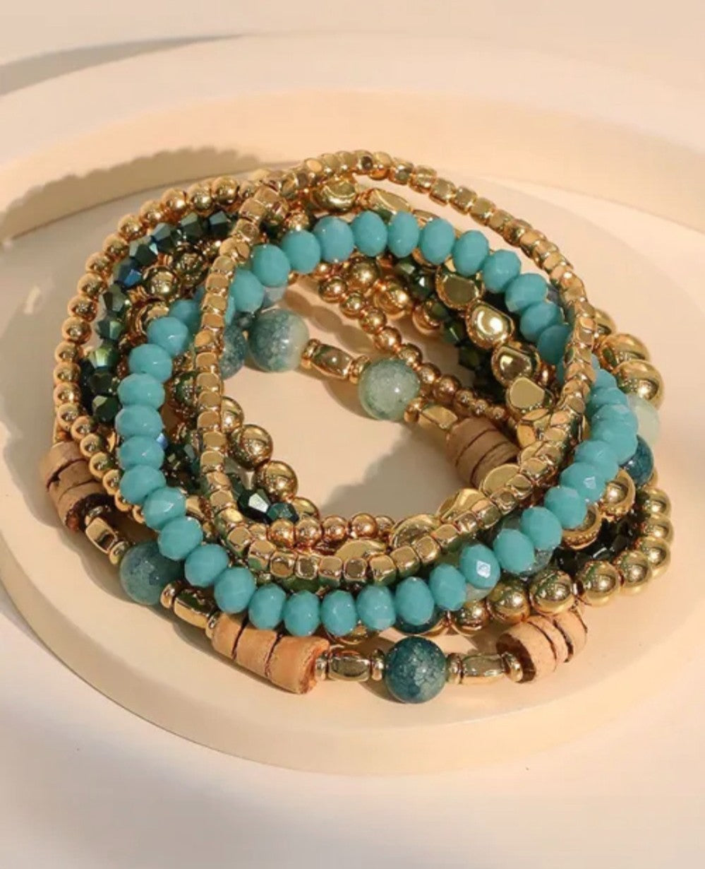 Boho Beaded Multi Layer  Bracelet Set|2902