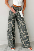 Camo Cargo Pants|1797