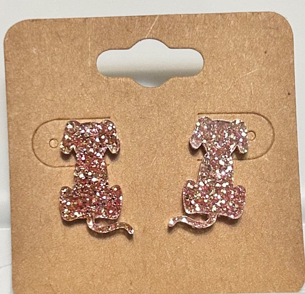 Puppy Dog Single Pair of Stud Earrings-Hypoallergenic and Nickel Free|3909
