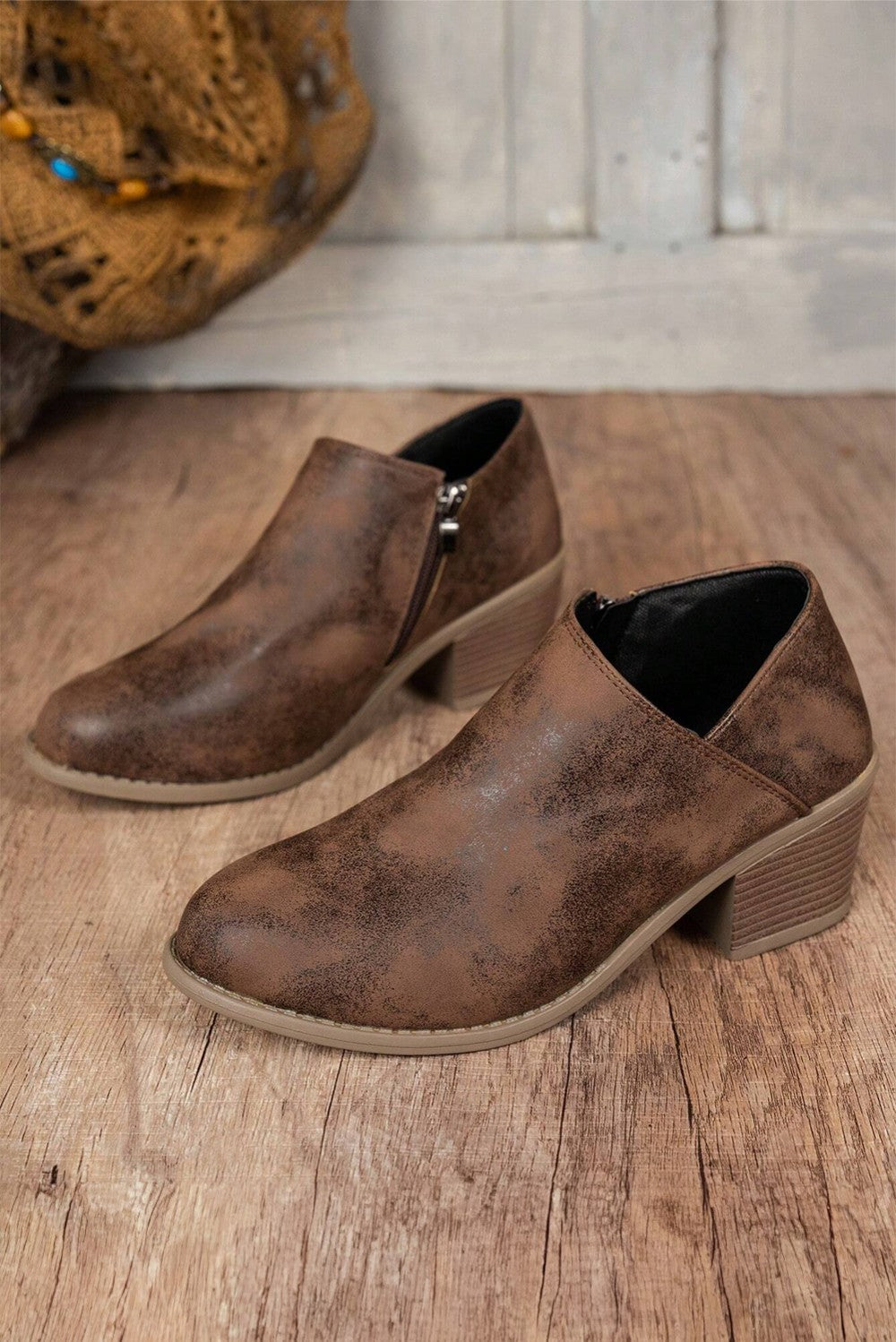 Suede Ankle Boots|2122
