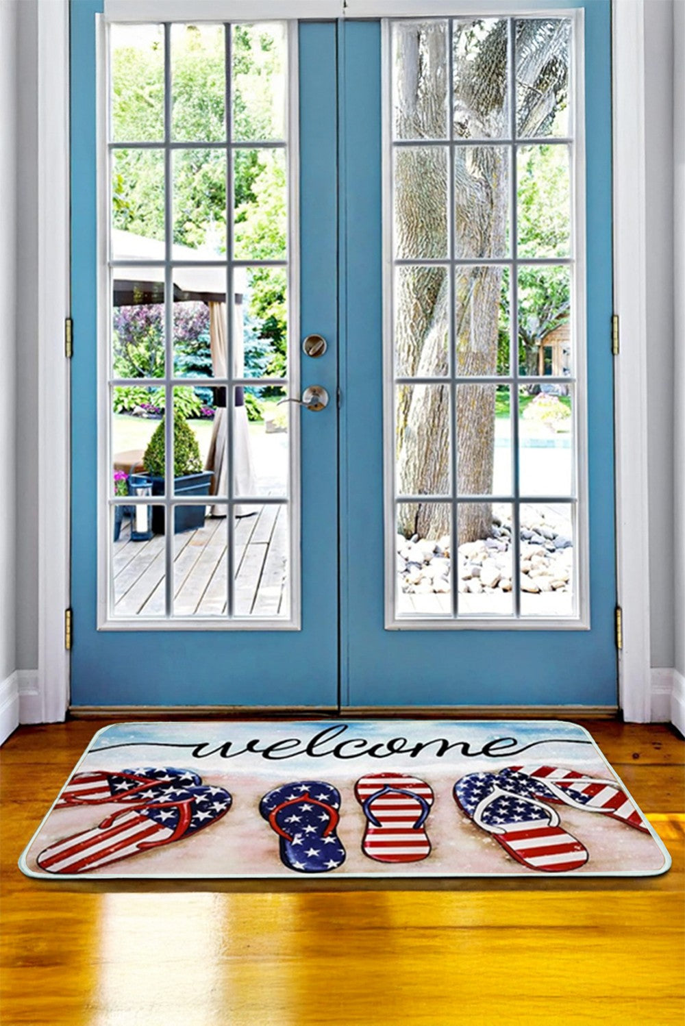 Stars & Stripes Welcome Mat|2163