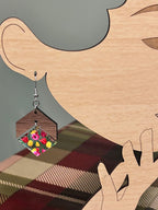 Colorful Tulip Dangle Earrings-Hypoallergenic and Nickel Free|3951