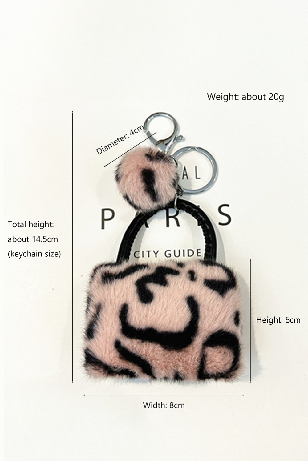 Blush Plush Bag Charm|2297