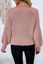 Textured Knit Cardigan|2017