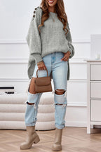 Oversized Gray Knit|2023