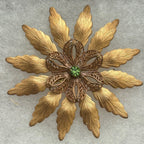 Large Floral Brooch|824