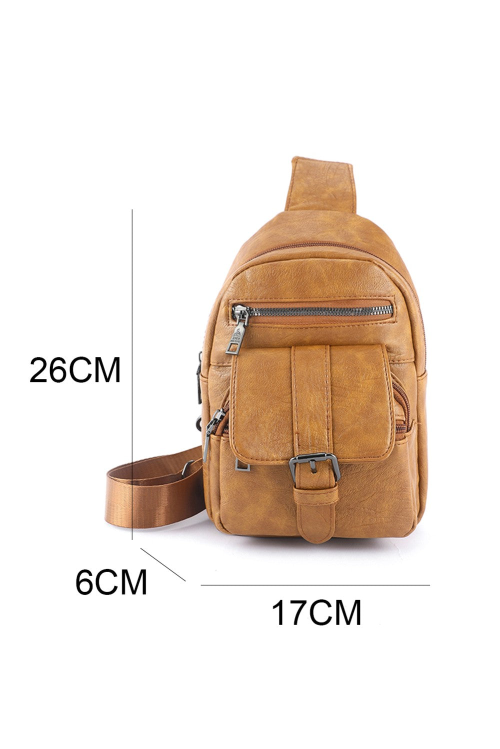 Vintage Khaki Crossbody|2250