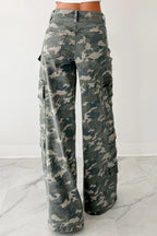 Camo Cargo Pants|1798