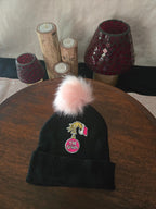 GRINCH BEANIE HAT WITH POMPOM|691