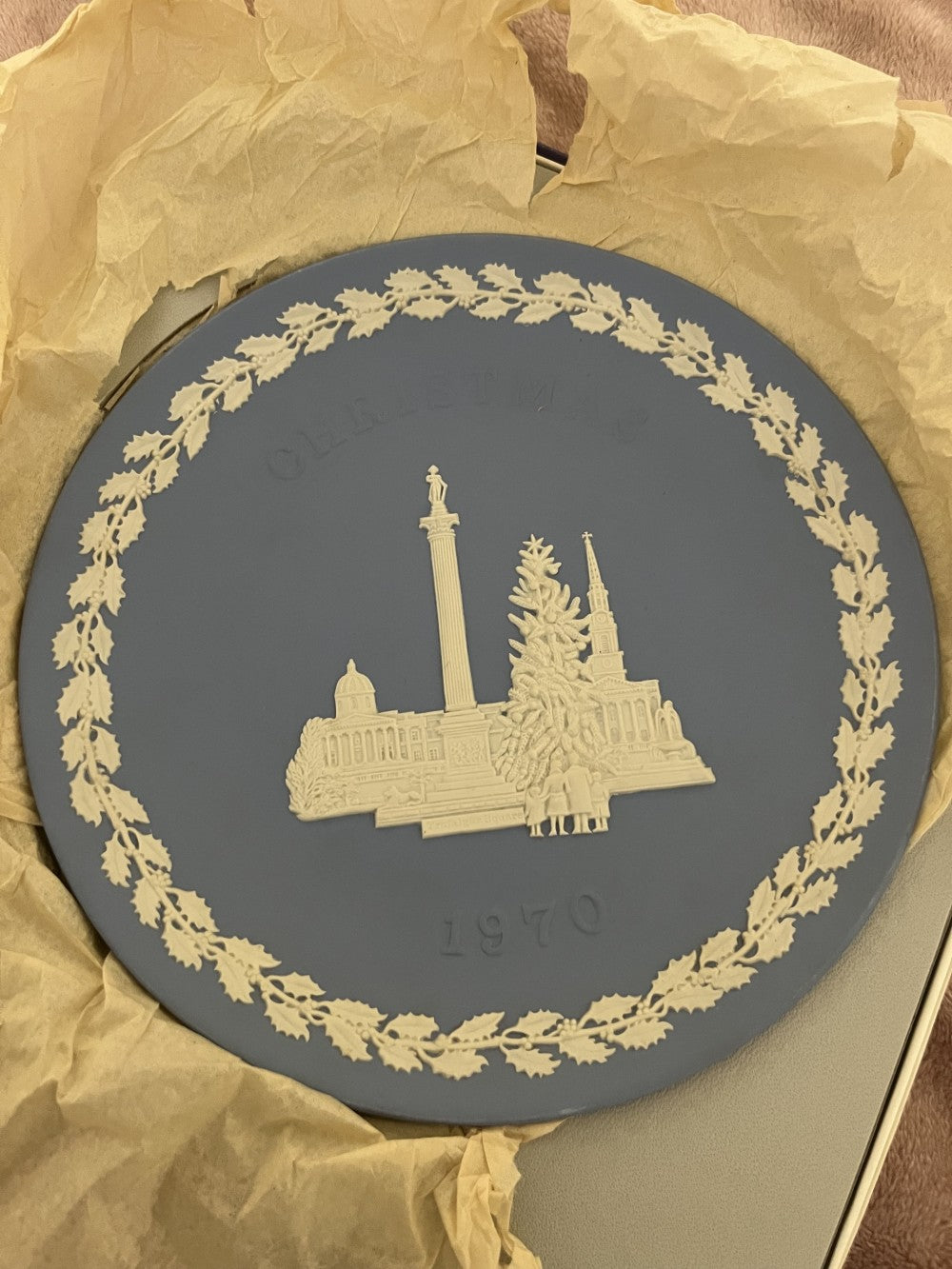 Wedgewood 1970 Christmas Plate|2607