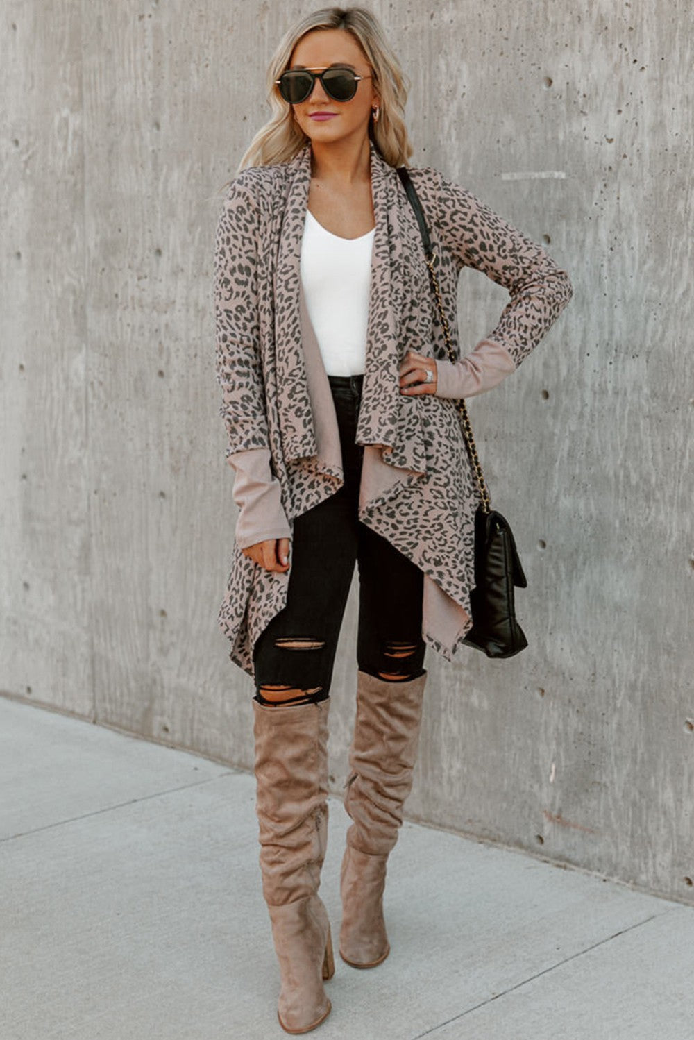Leopard Knit Cardigan|1992
