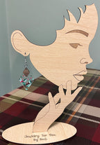 Holly Berries Diamond Shape Dangle Earrings-Hypoallergenic and Nickel Free|3944