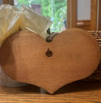 Wood Heart Home Plaque 4x7.5 SDH|3094