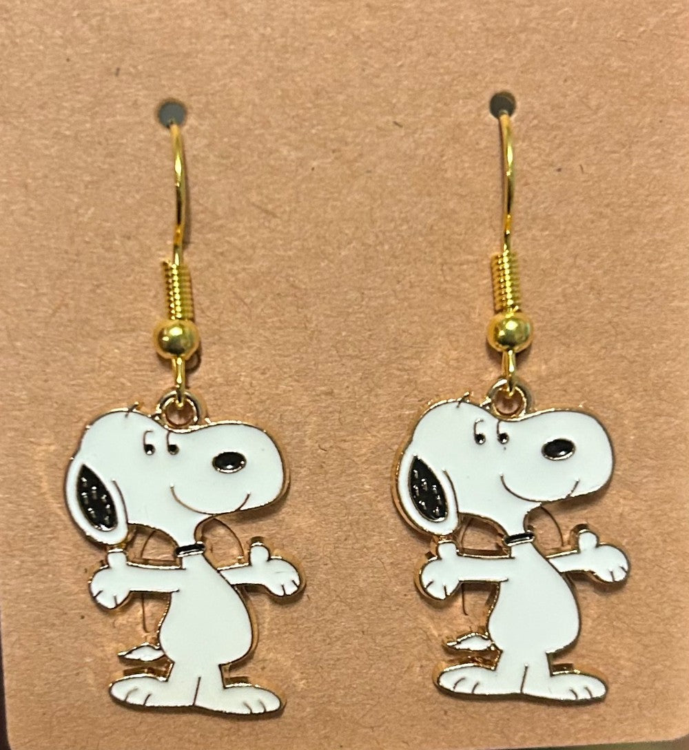 Beloved Beagle Dog Earrings-Hypoallergenic and Nickel Free|3902