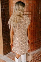 Tiger Print Dress|2227