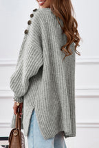 Oversized Gray Knit|2022