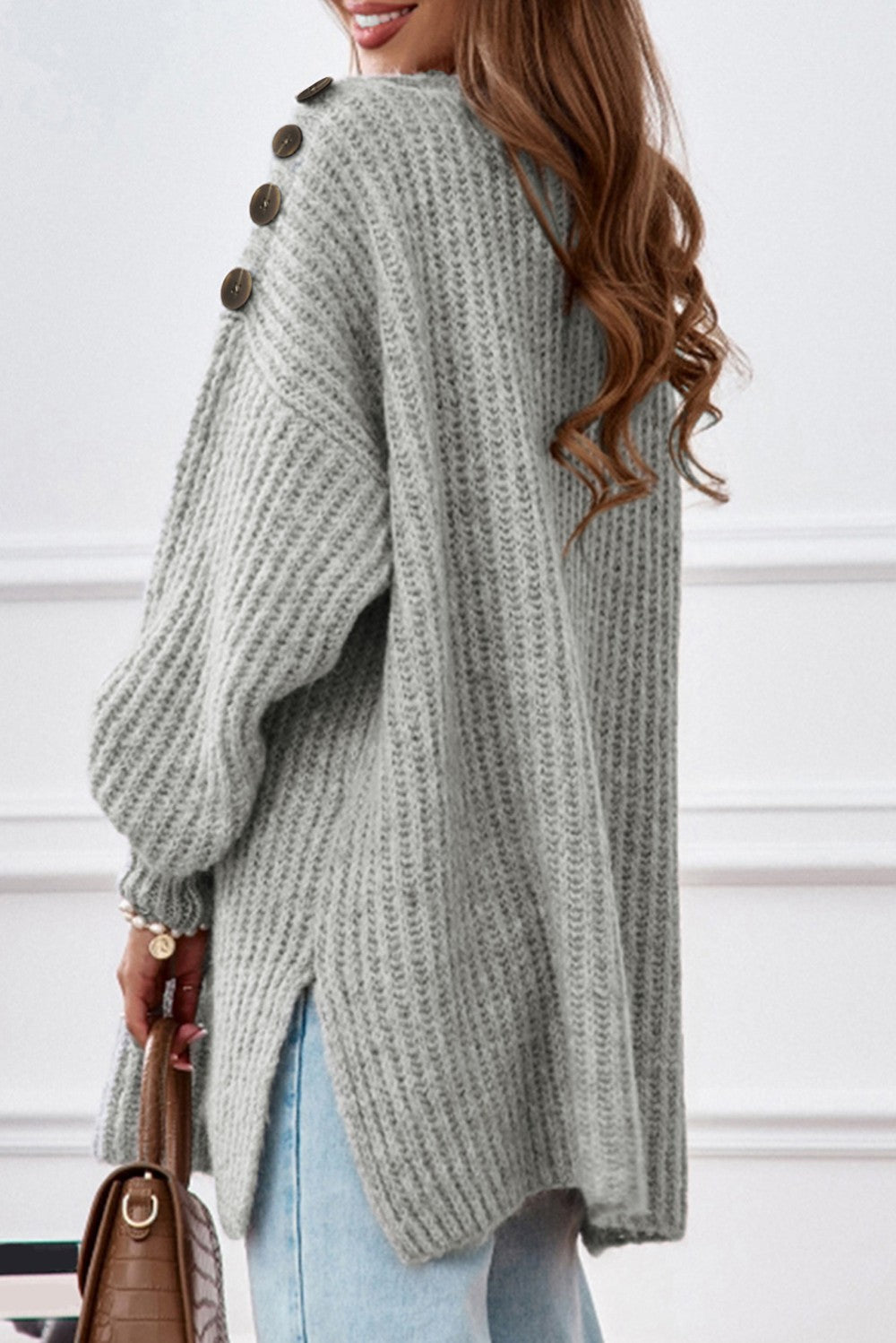 Oversized Gray Knit|2022